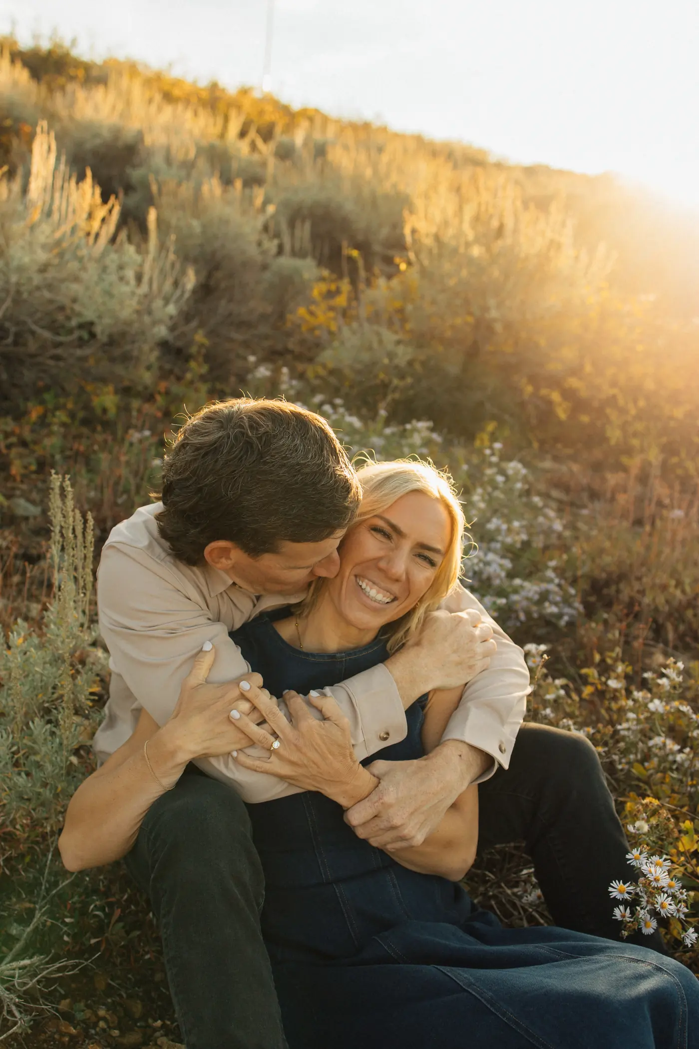Ty and Lydia at the engagement session